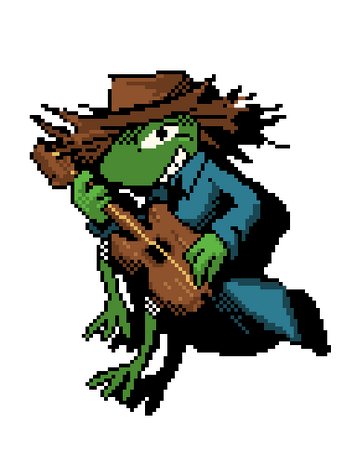 Frog from Everhood!! Frog from Everhood!!