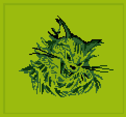 Portrait of Bandit (Our sweet kitty)